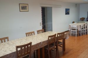 Sala da pranzo per pranzo al sacco